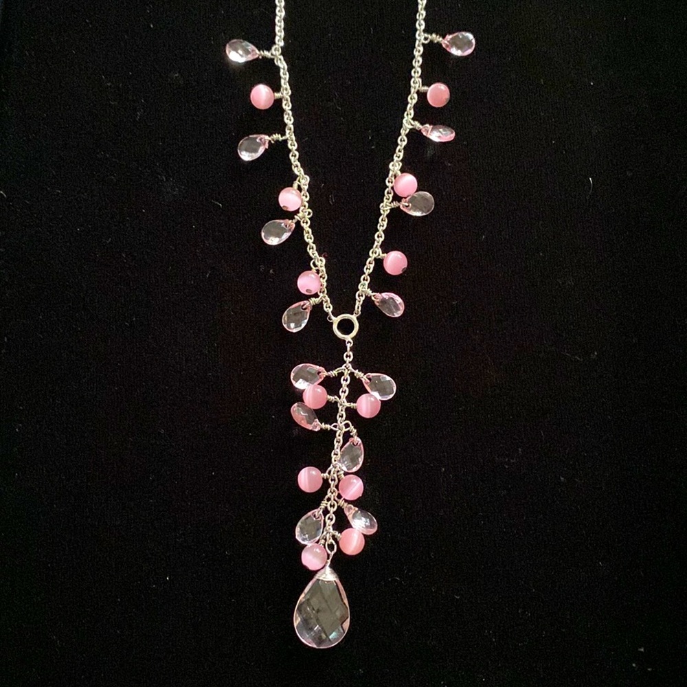 NWT Womens Cookie Lee Tear Drop Necklace